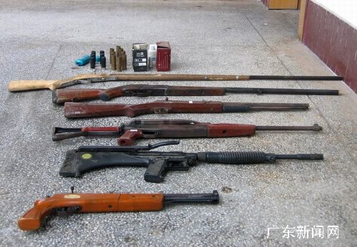 找来配件自己造枪