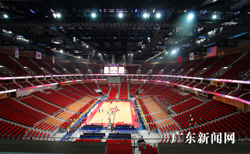 广州国际体育演艺中心:nba标准