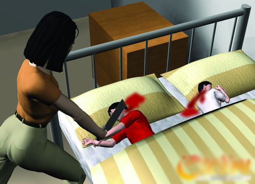 刘源清怀疑妻子出轨于是质问妻子