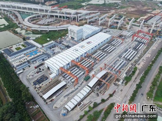 狮子洋通道效果图。中交四航局供图 狮子洋通道效果图。中交四航局供图