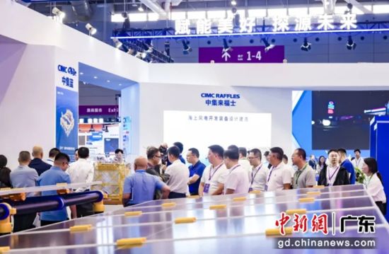 海工高端产品亮相海博会。中集供图 海工高端产品亮相海博会。中集供图