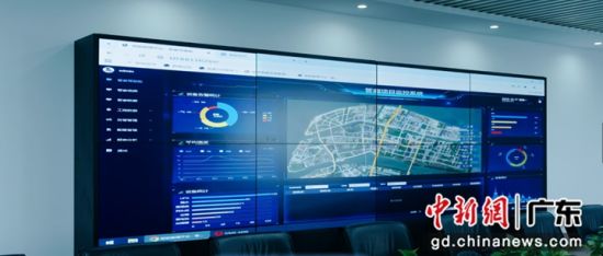 地下管廊智能管控平台。中交二航局 供图 地下管廊智能管控平台。中交二航局 供图