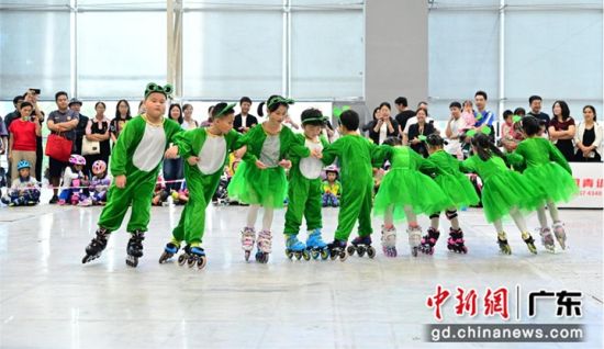 活动现场。 (广东省青少年体育联合会供图) 活动现场。 (广东省青少年体育联合会供图)