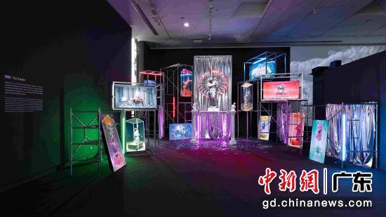 展览现场。广州美术学院供图 展览现场。广州美术学院供图