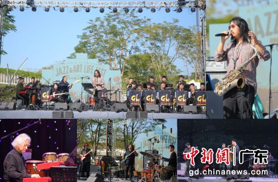 李高阳爵士大乐队等近30位爵士音乐家在爵士艺术生活节上演出。 主办方 供图 李高阳爵士大乐队等近30位爵士音乐家在爵士艺术生活节上演出。 主办方 供图