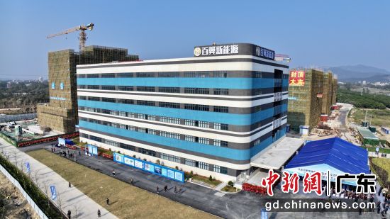 马店河新型储能产业园。刘付思明 摄 马店河新型储能产业园。刘付思明 摄