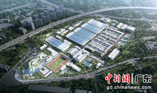 深圳市南山水厂扩建工程效果图。受访者供图 深圳市南山水厂扩建工程效果图。受访者供图