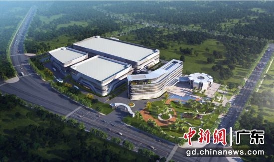 项目效果图。中交四航局供图 项目效果图。中交四航局供图