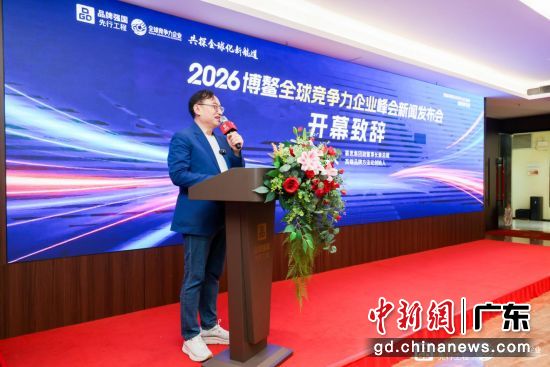 发布会致辞。主办方 供图 发布会致辞。主办方 供图