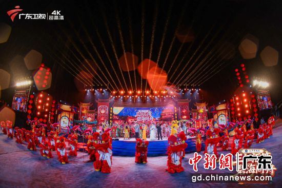 2026大湾区元宵晚会录制现场。广东卫视 供图 2026大湾区元宵晚会录制现场。广东卫视 供图
