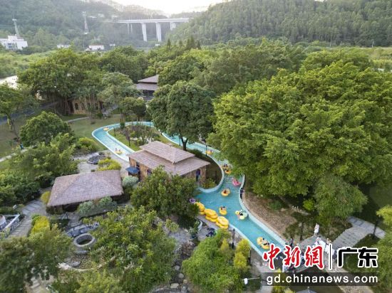 清远河中温泉·古龙峡VLOG酒店。景区 供图 清远河中温泉·古龙峡VLOG酒店。景区 供图
