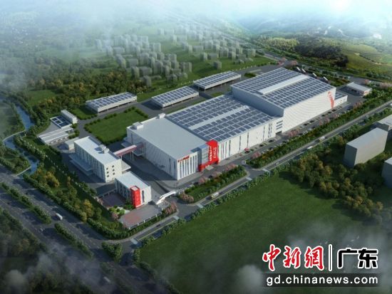 太古可口可乐大湾区智能绿色工厂效果图。受访方 供图 太古可口可乐大湾区智能绿色工厂效果图。受访方 供图