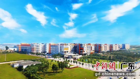 新会崖门新财富环保产业园。园区 供图 新会崖门新财富环保产业园。园区 供图