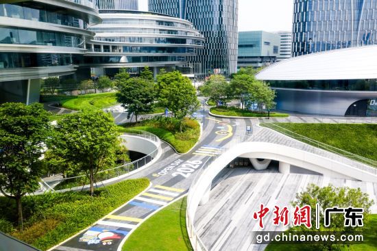 腾讯总部园区。彭程 摄 腾讯总部园区。彭程 摄