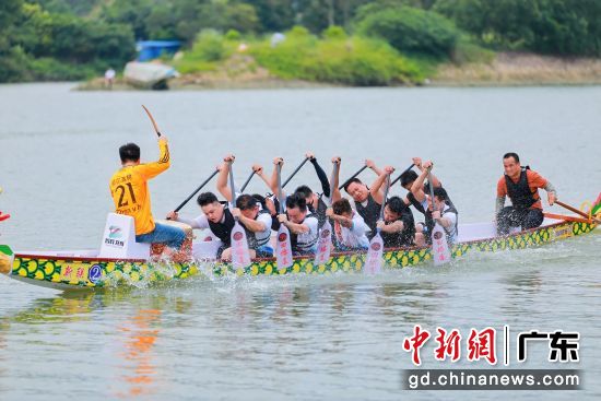 龙舟竞渡。深汕供图 龙舟竞渡。深汕供图