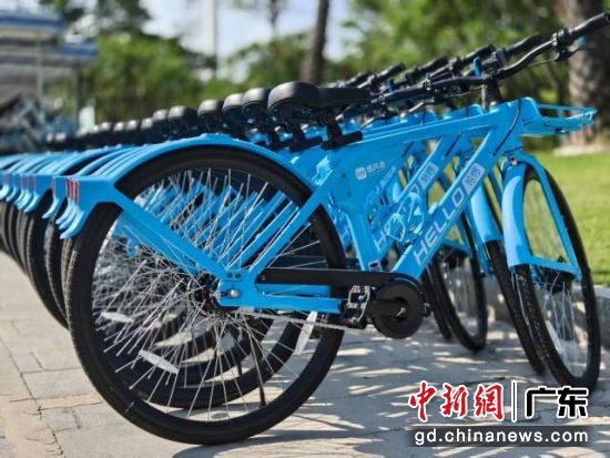 智能变速单车投放至横琴。受访方 供图 智能变速单车投放至横琴。受访方 供图
