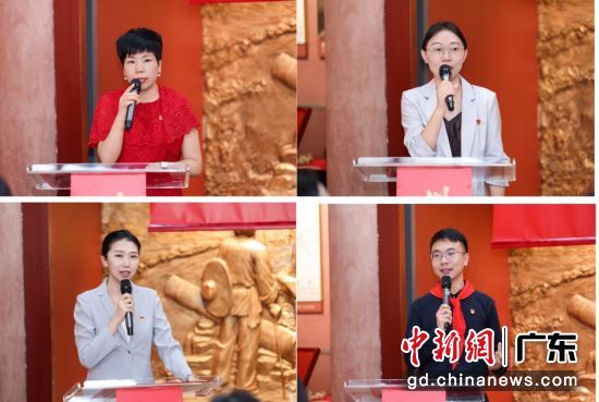 宣讲员宣讲。主办方供图 宣讲员宣讲。主办方供图