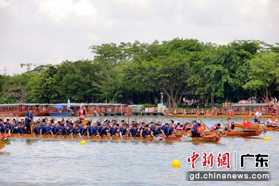 麻涌龙舟赛事。受访方 供图 麻涌龙舟赛事。受访方 供图