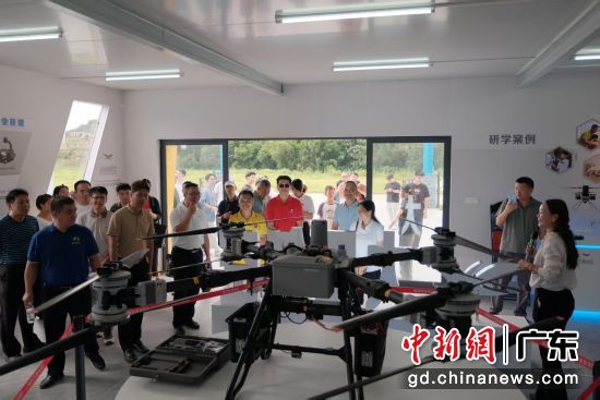 无人机实景展示。主办方供图 无人机实景展示。主办方供图