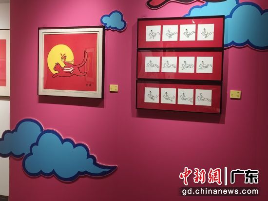 现场展出的作品。主办方 供图 现场展出的作品。主办方 供图