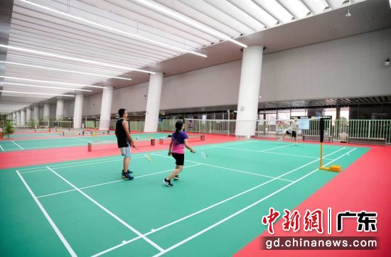 黄木岗运动馆。深铁物业供图 黄木岗运动馆。深铁物业供图