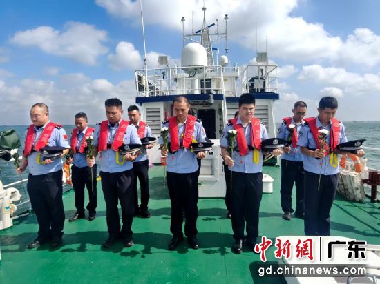 活动现场。湛江边检站 供图 活动现场。湛江边检站 供图