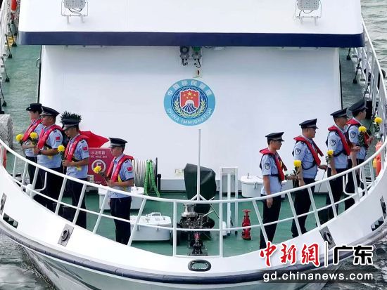 活动现场。湛江边检站 供图 活动现场。湛江边检站 供图