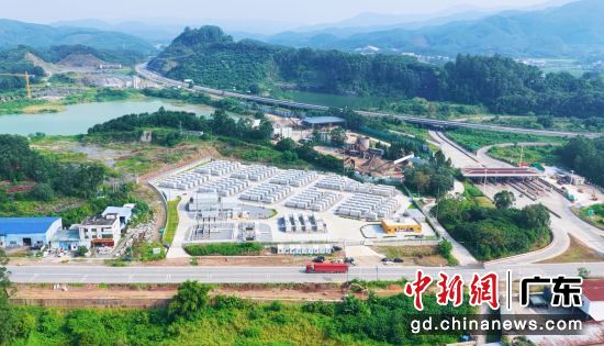 博罗储能电站。 亿纬锂能供图 博罗储能电站。 亿纬锂能供图