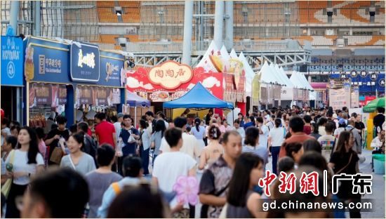 往届美食周现场。受访方 供图 往届美食周现场。受访方 供图