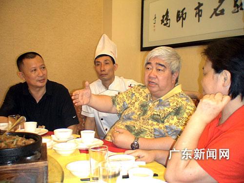 香港美食家梁文韬广州谈粤菜
