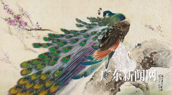 叶绿野《孔雀》 成交价26.45万元